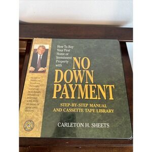 1997 Carlton Sheets No Down Payment Real Estate Investing 12 CASSETTES Course